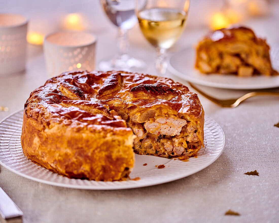 Tourte de ris d'agneau (Lamb sweetbread, France)