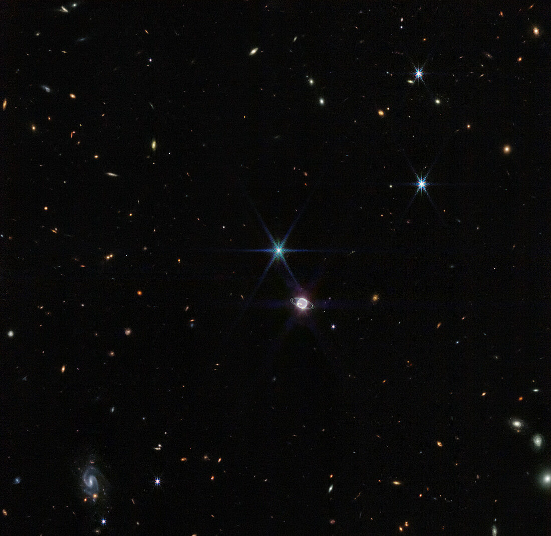 Neptune, James Webb Space Telescope image