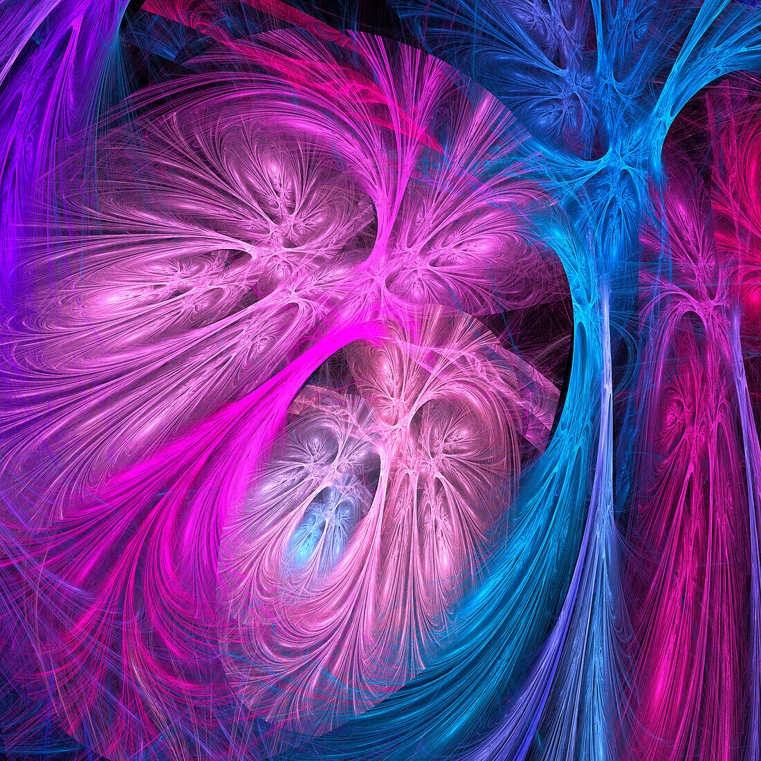 Digitally generated organs, conceptual illustration