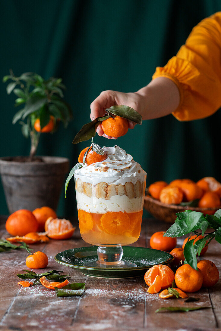 Mandarinen-Trifle