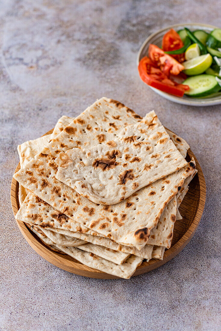 Nan-e-tanuri (Persisches Tanoor-Brot)