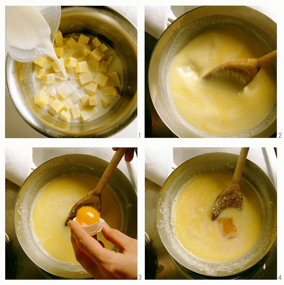 Making cheese sauce