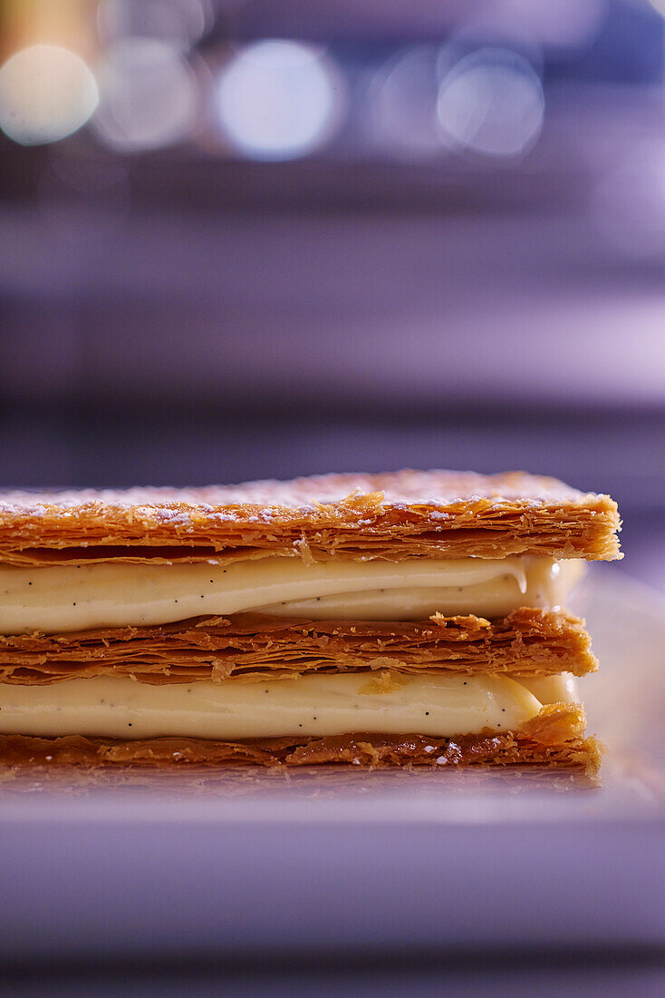 Mille Feuille mit Vanillecreme