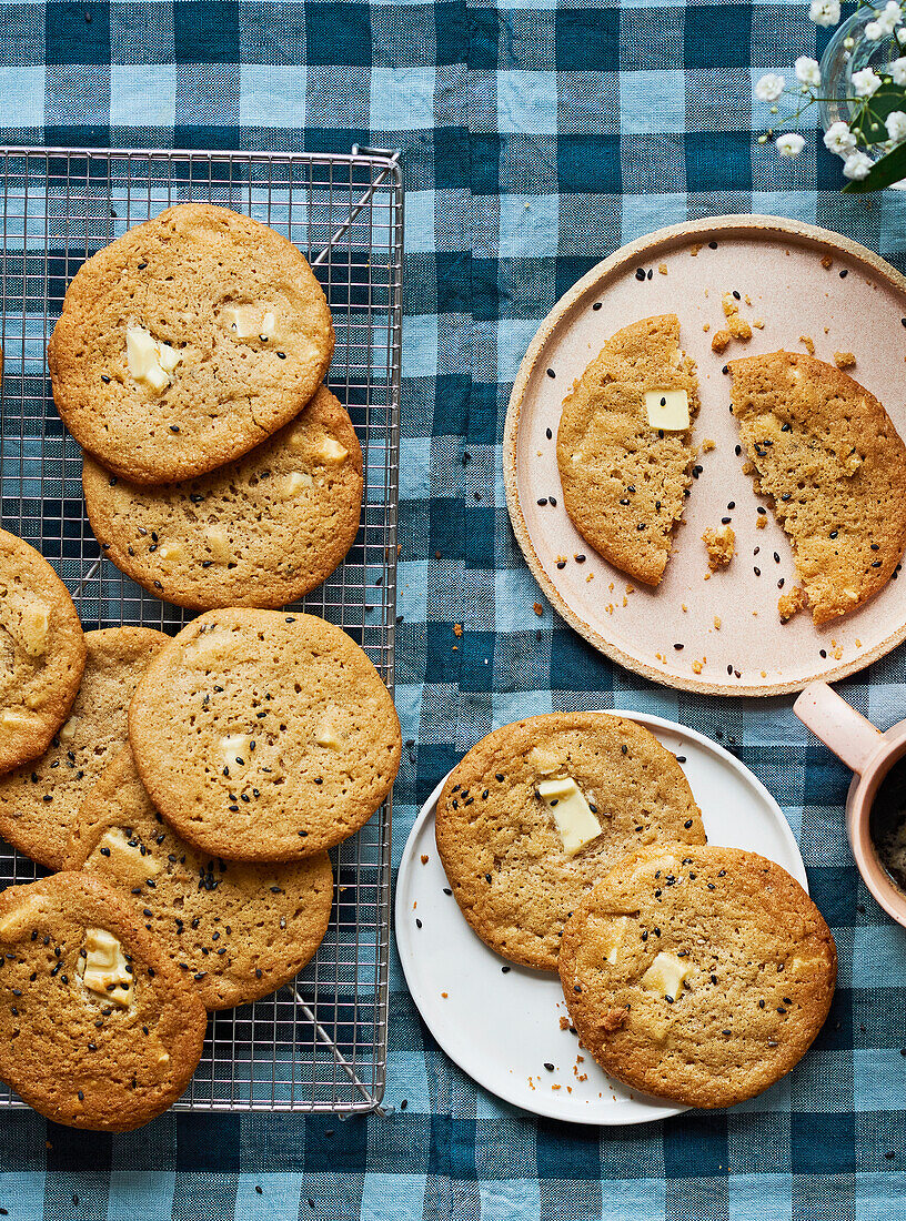 Tahini-Cookies