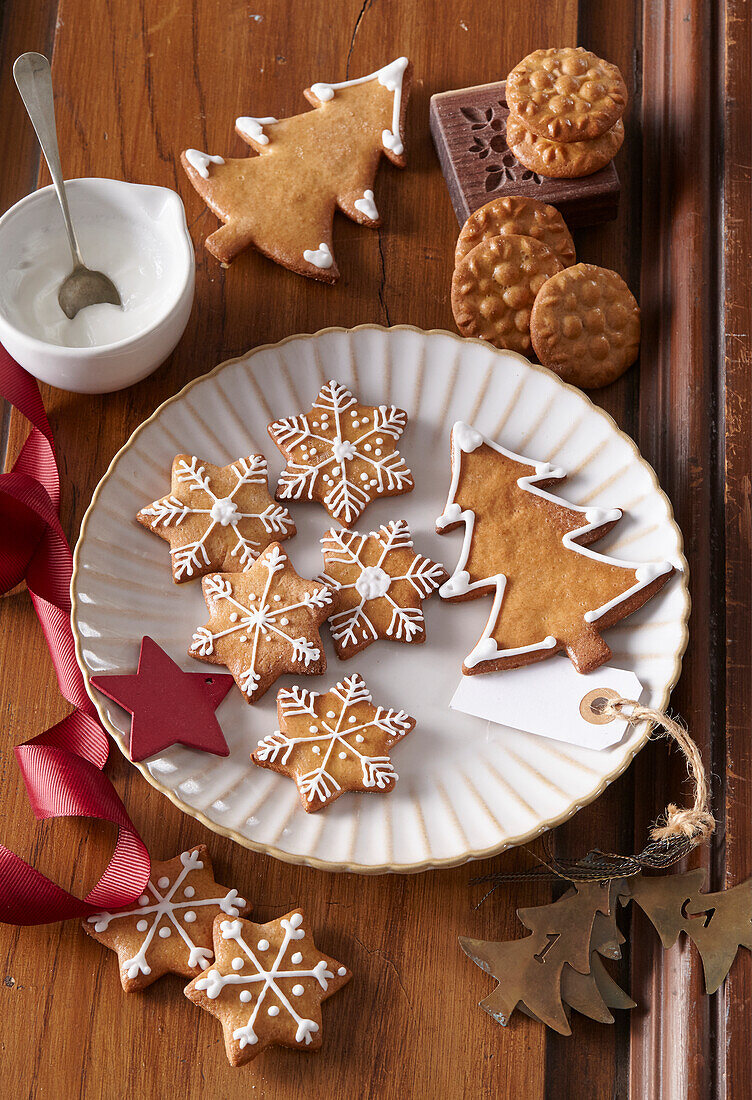 Soft gingerbread cookies