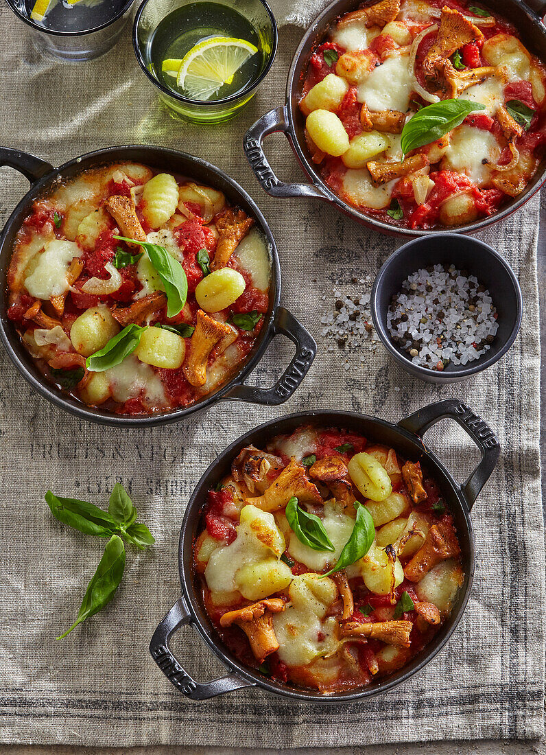 Gratinierte Gnocchi auf italienische Art