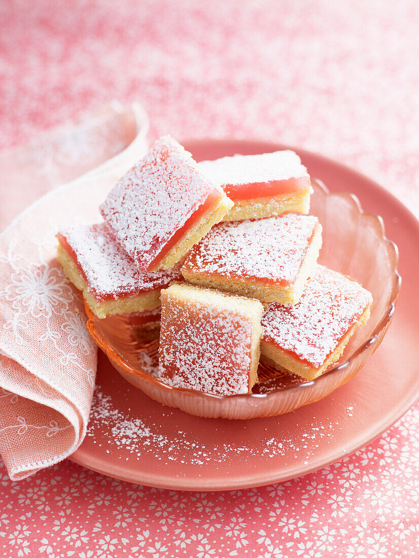 Turkish delight slices