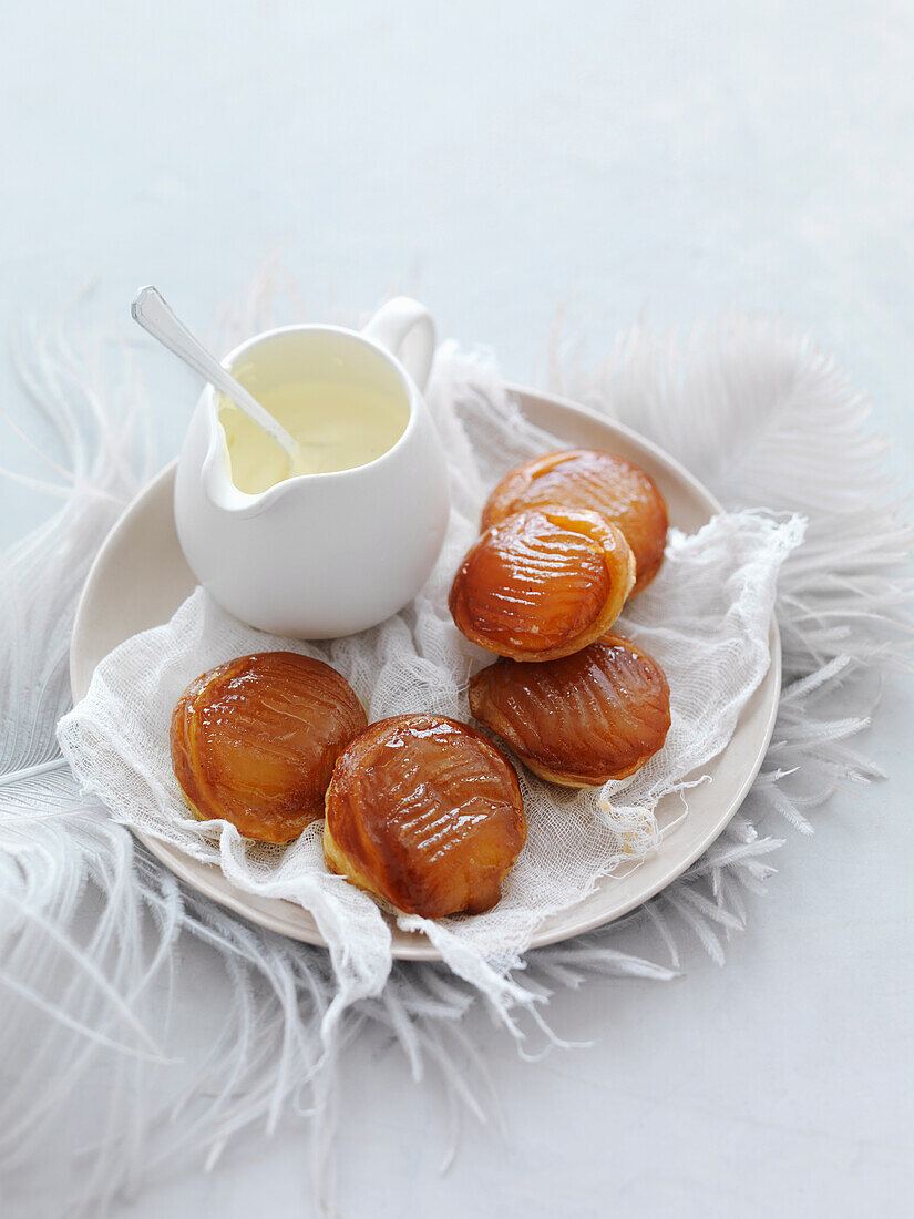 Mini apple tart tatins