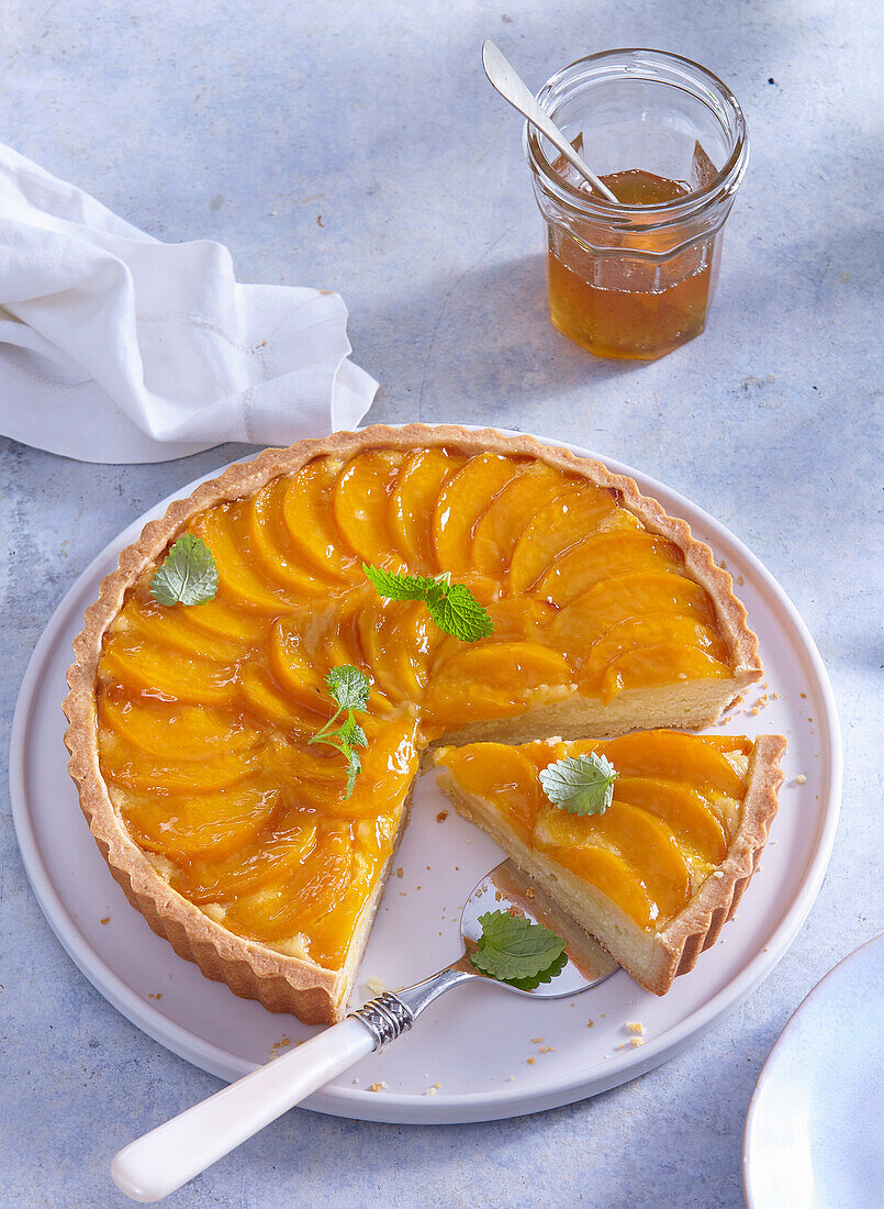 Peach pie