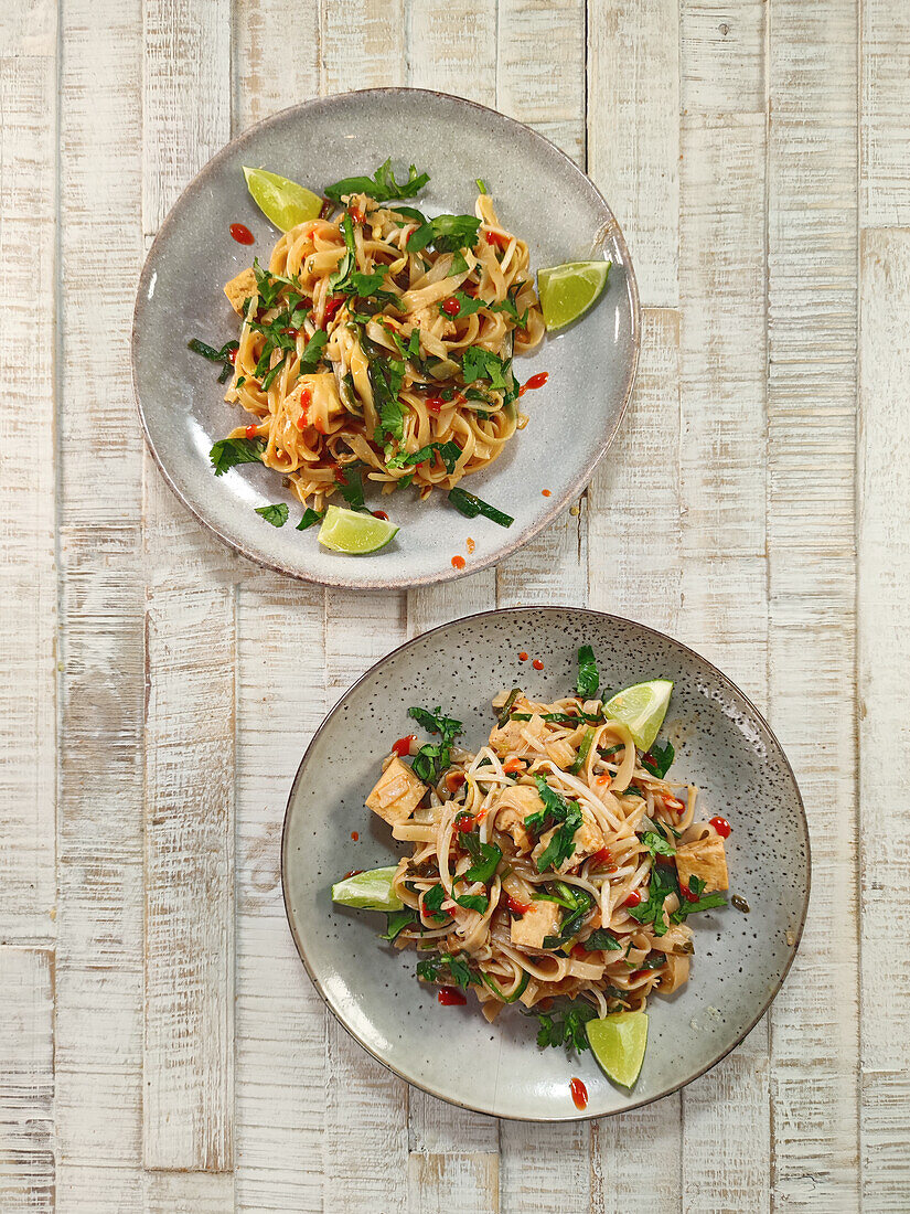 Pad Thai (Thailändisches Nudelgericht)