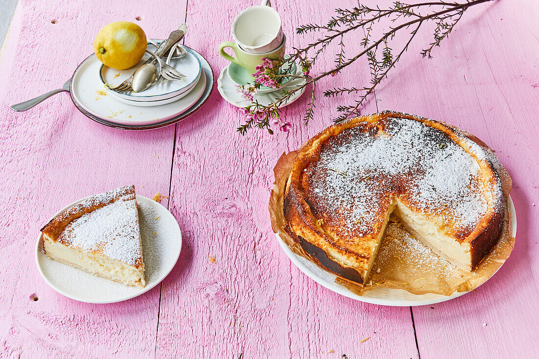 Tarte fromage blanc