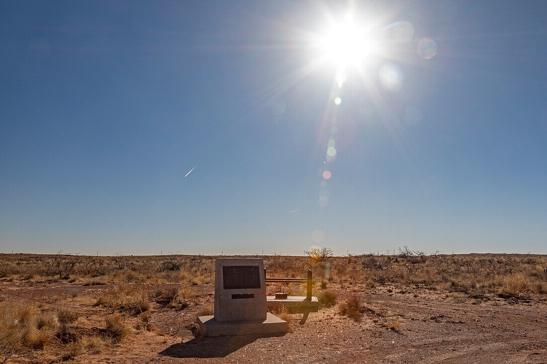 Project Gnome nuclear test site, New Mexico, USA