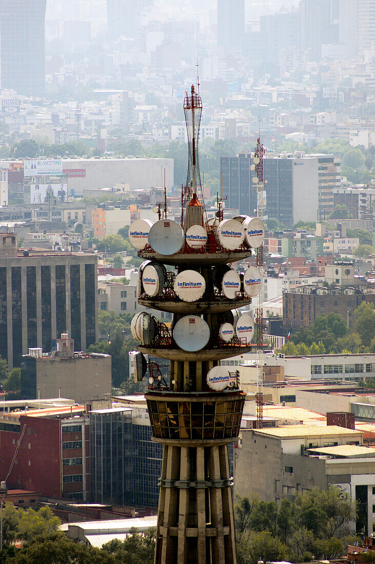 Mexico City telecommunications tower