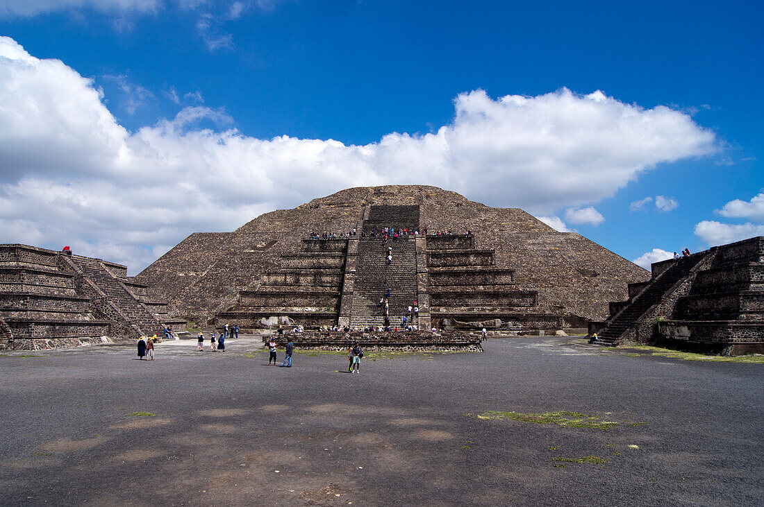 Pyramid of the Moon at Teotihuacan