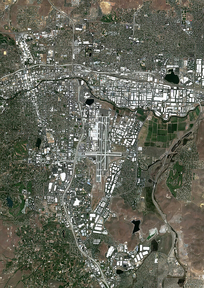Reno, Nevada, USA, satellite image