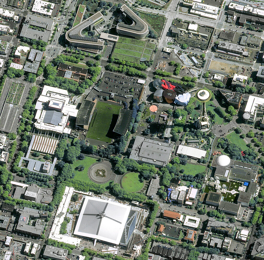 Seattle, Washington, USA, satellite image