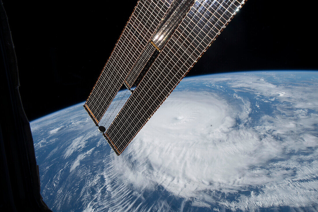Cyclone Freddy, ISS image