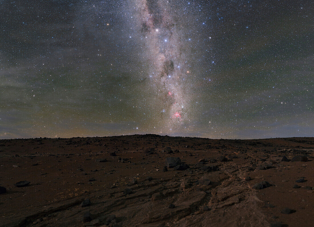 Atacama Desert at night, Chile