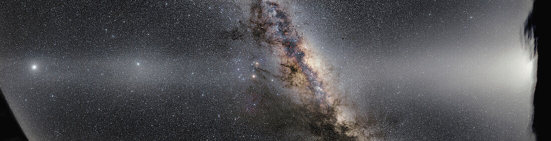 Zodiacal light and the Milky Way