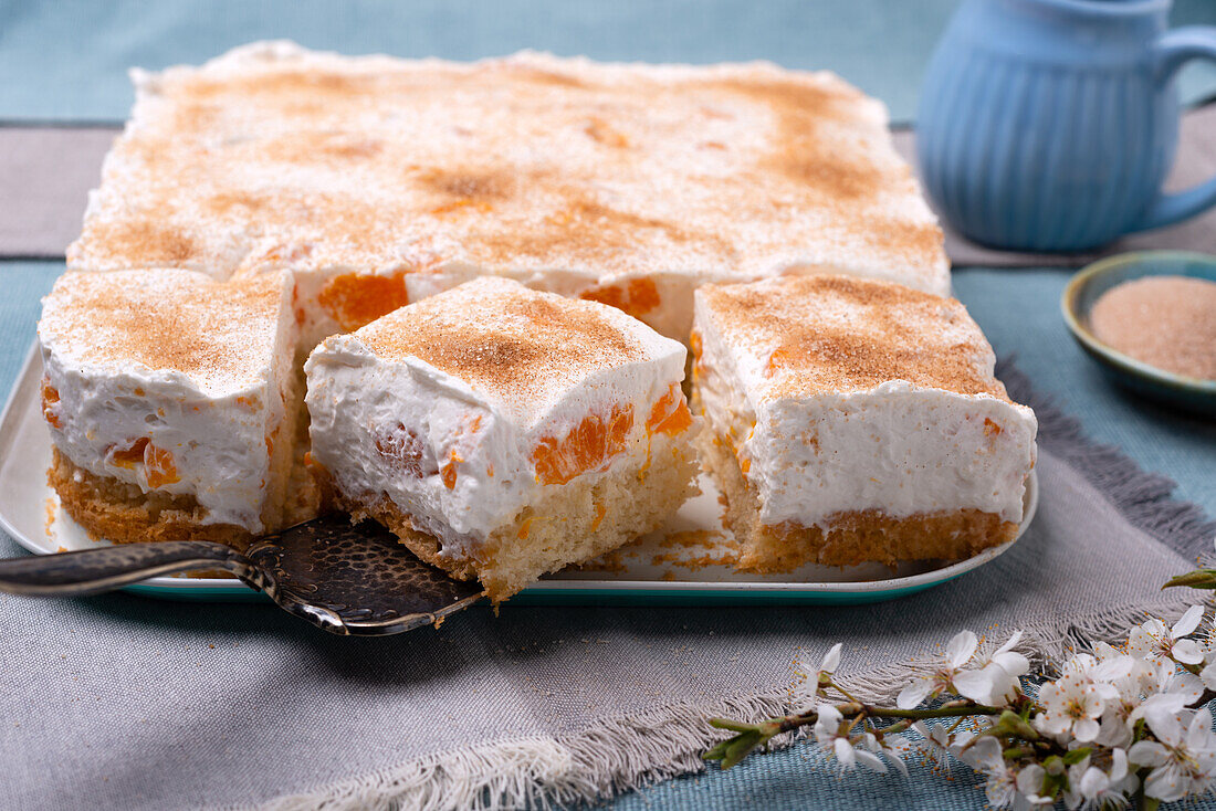 Veganer Mandarinen-Kuchen