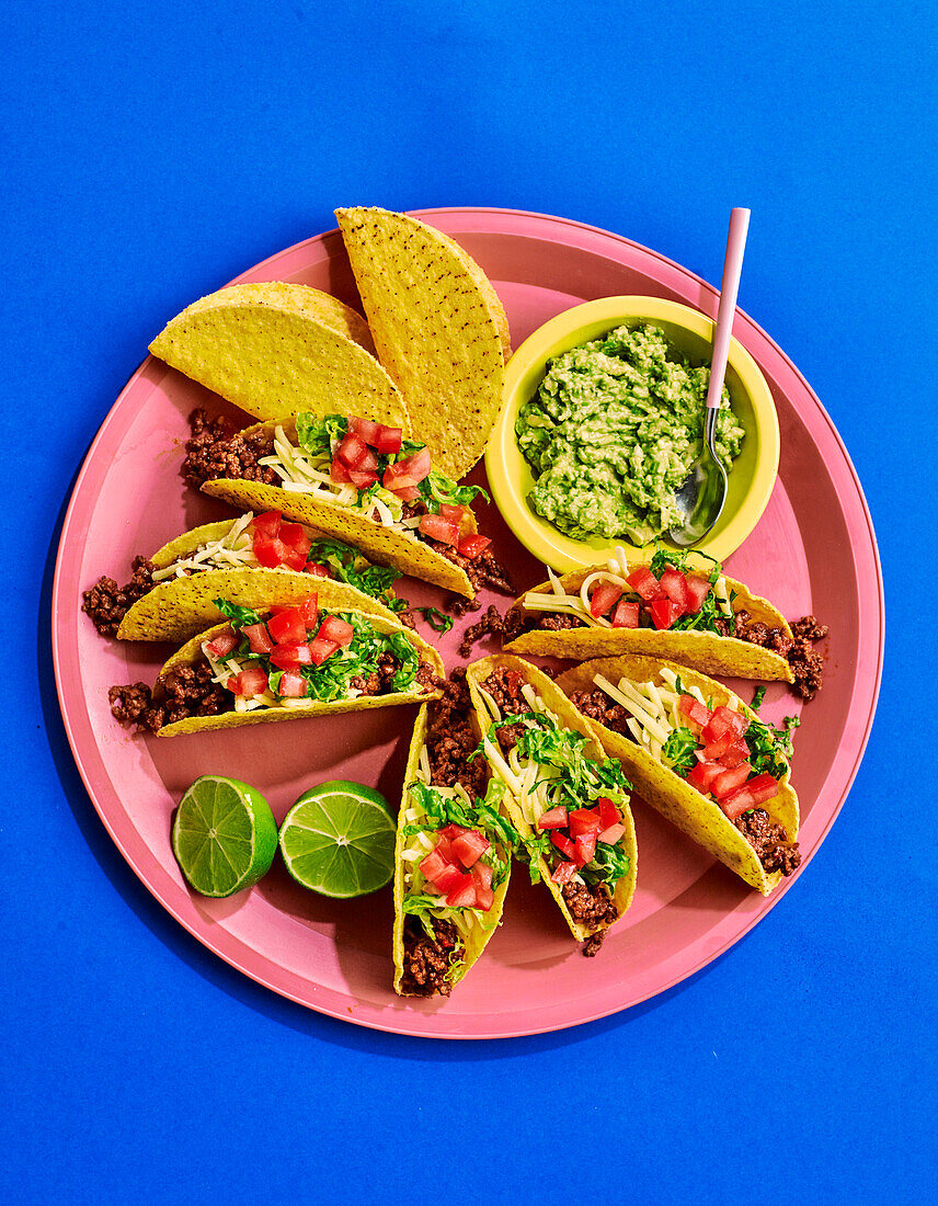 Beef Tacos mit Guacamole