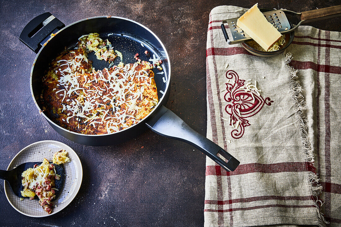 Rösti with cheese