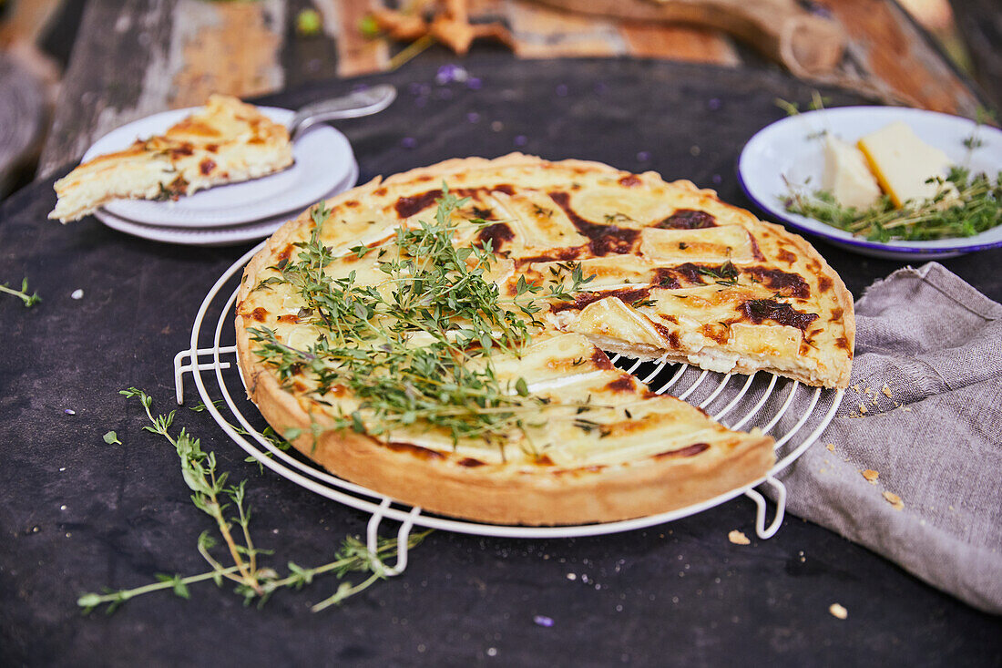 Camembert-Tarte