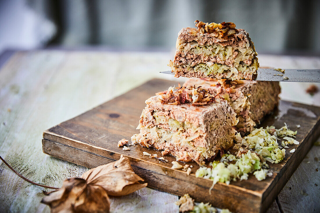 Hackfleisch-Terrine