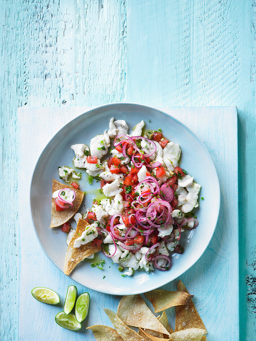 Latin American ceviche