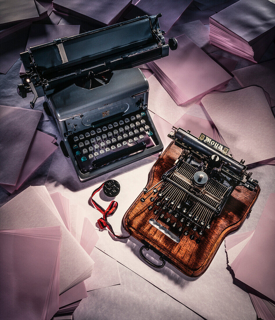 20th century mechanical typewriters