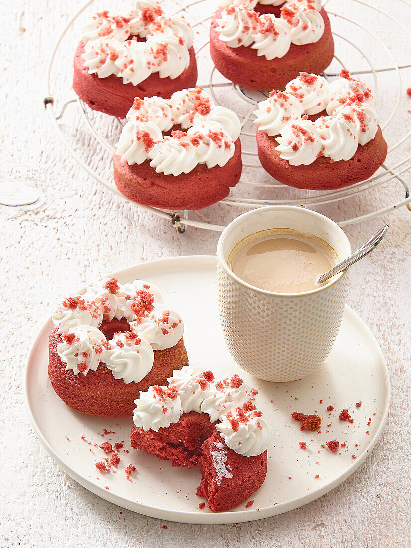 Red Velvet Donuts