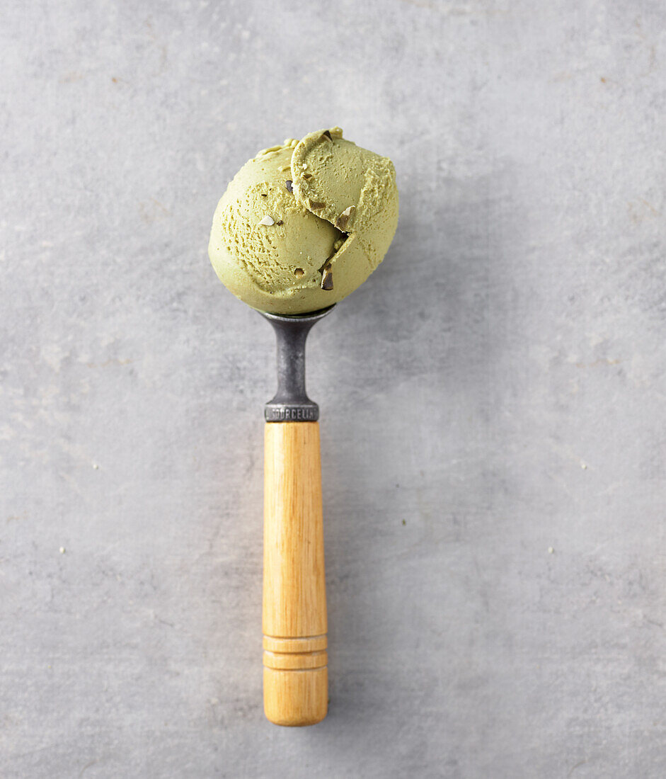 Pumpkin seed ice cream