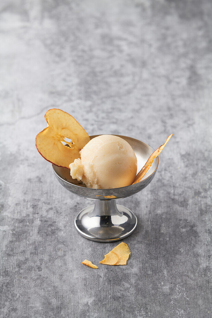 Apple and bergamot sorbet