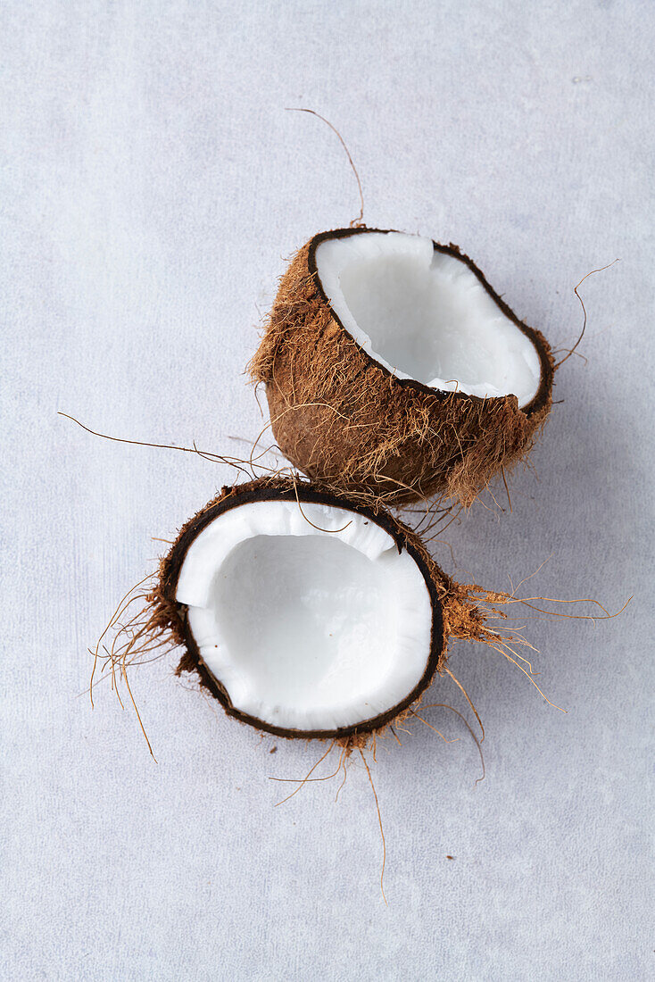 opened coconut