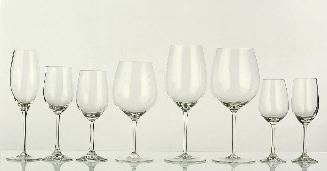 Several Wine Glasses