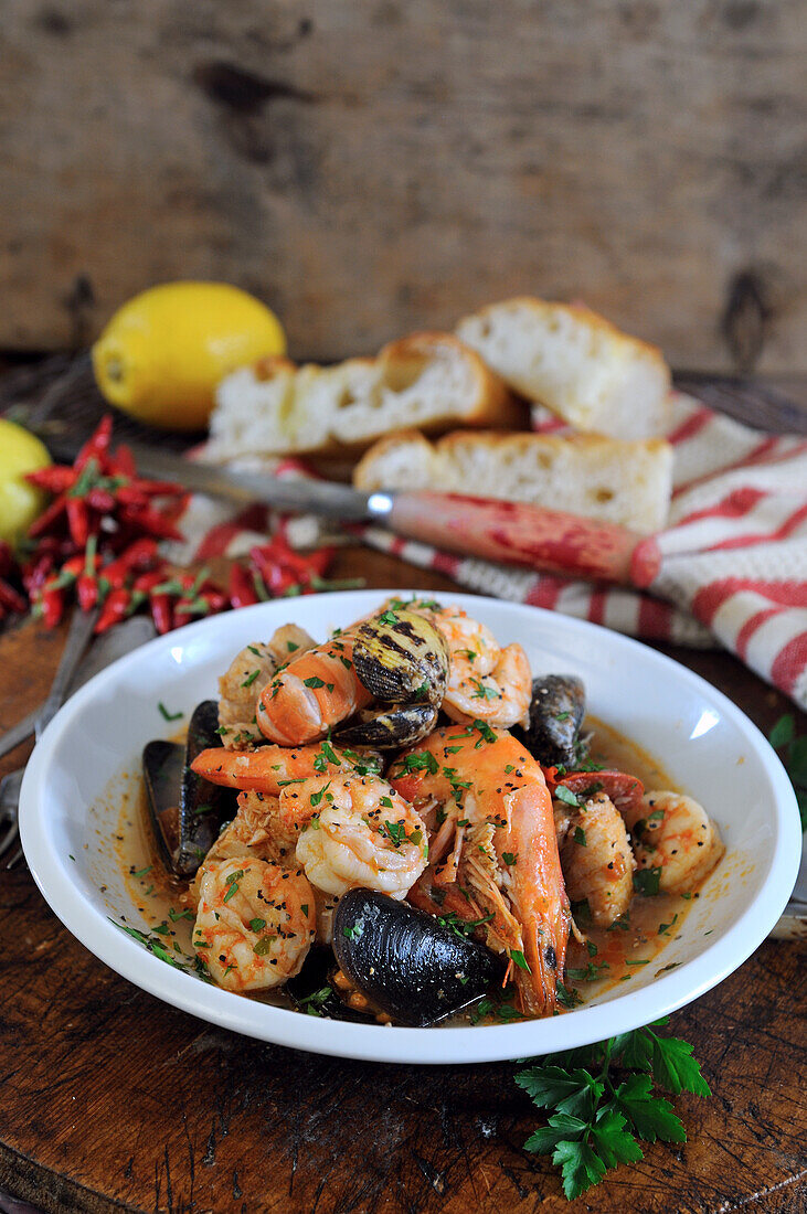 Seafood stew