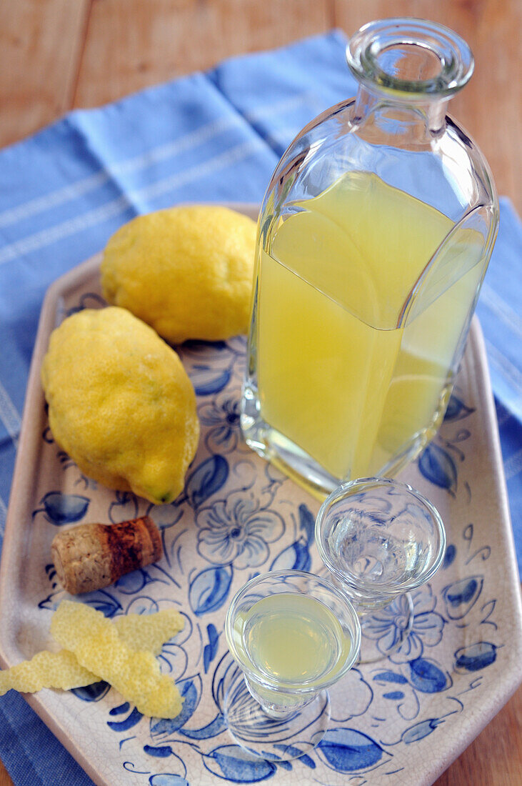 Homemade Limoncino