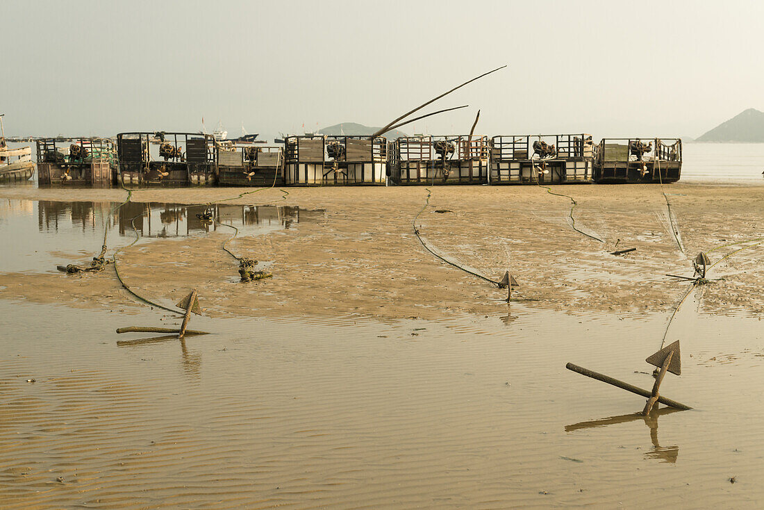 Landscape From Villages Around Xiapu City, Famous Place For Chinese Traditional Fishing; Xiapu, Fujian, China