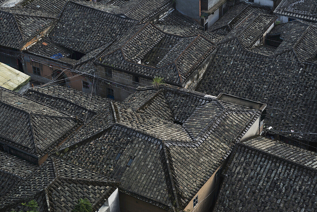 House Rooftops; Xiapu, Fujian, China