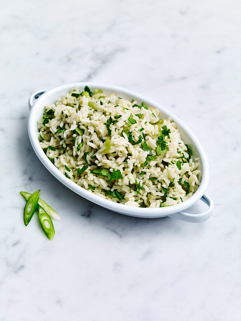 Mexican green rice