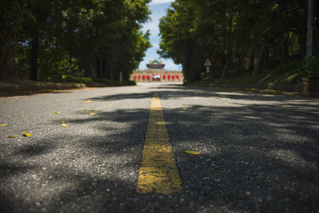 Road Around Jincheng; Kinmen Island, Taiwan