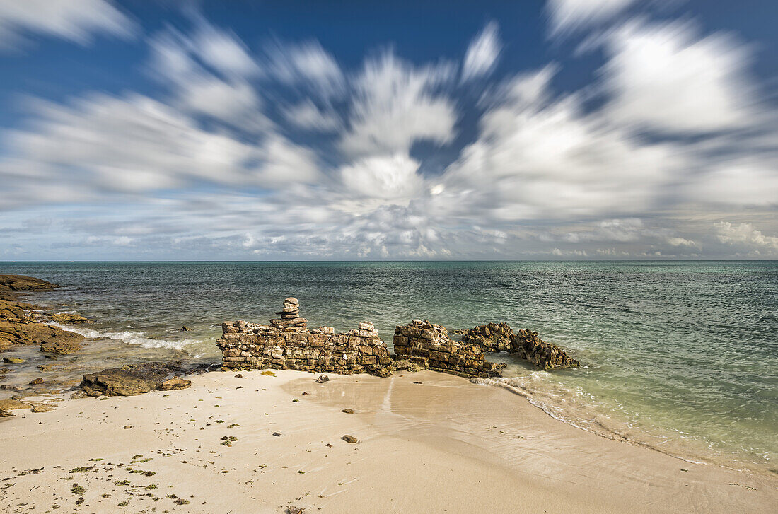 Cumulus Clouds Over Dickenson Bay; St. John's, Antigua, West Indies