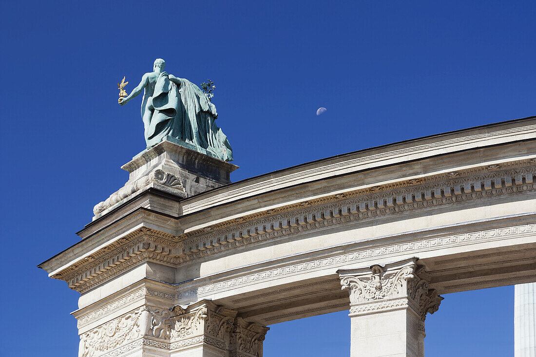 Heldenplatz-Denkmal; Budapest, Ungarn