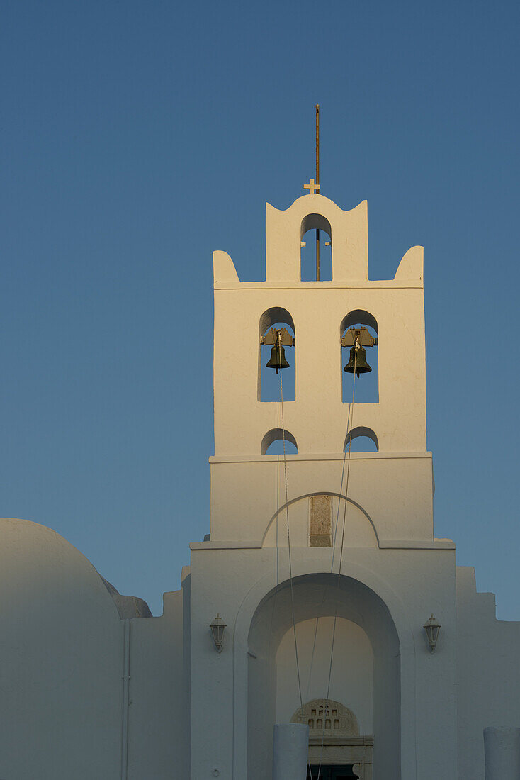 The Chrysopiyi Monsastery In Southeastern Sifnos At Sunset; Sifnos, Cyclades, Greek Islands, Greece