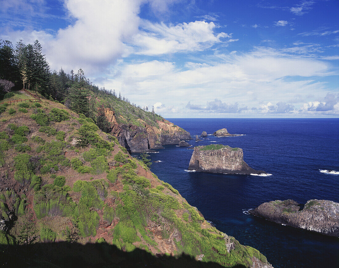 Norfolk Island Coastline; Norfolk Island