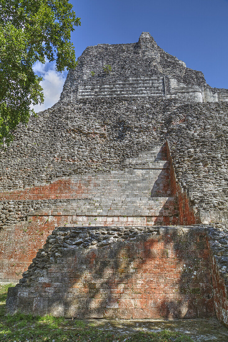 Bauwerk X, Becan, Maya-Ruinen; Campeche, Mexiko