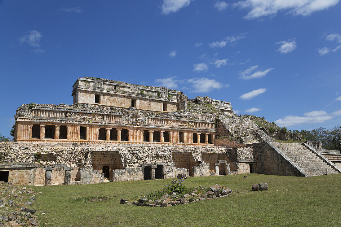 The Palace, Sayil, Mayan Ruins; Yucatan, Mexico