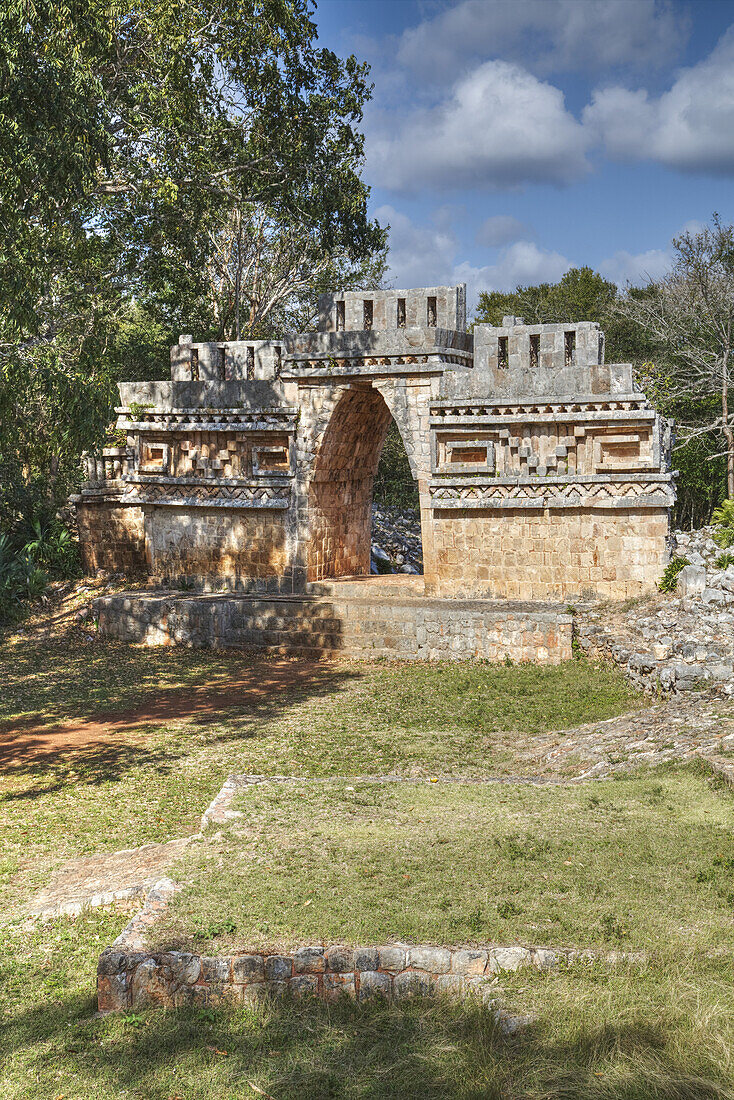 The Arch, Labna, Mayan Ruins; Yucatan, Mexico