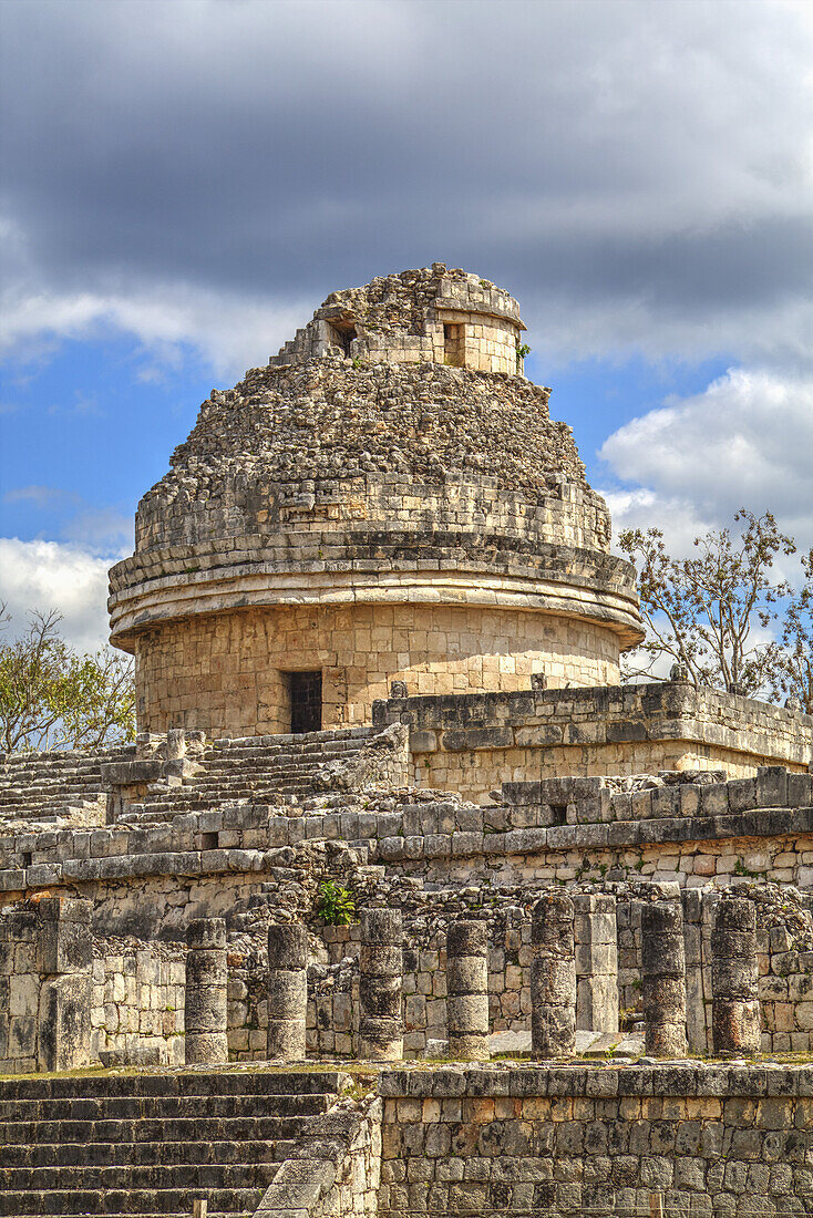 Die Schnecke, Observatorium, Chichen Itza; Yucatan, Mexiko