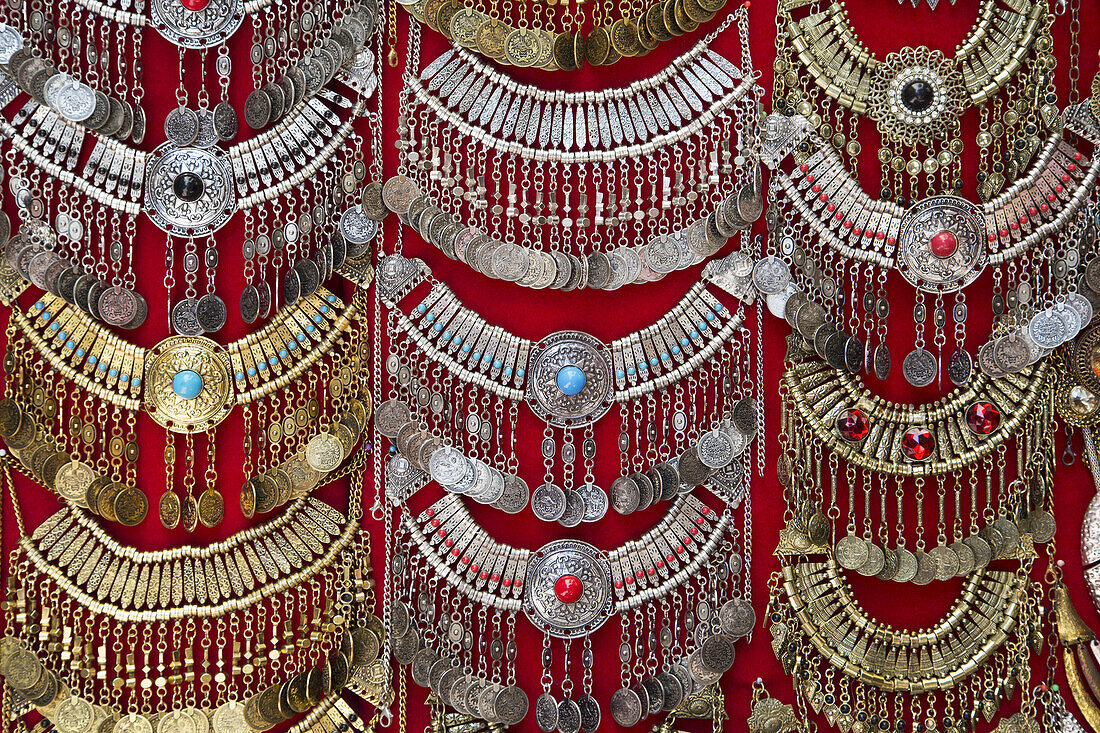 Jewelry For Sale, Khan Al-Khali Bazaar; Cairo, Egypt